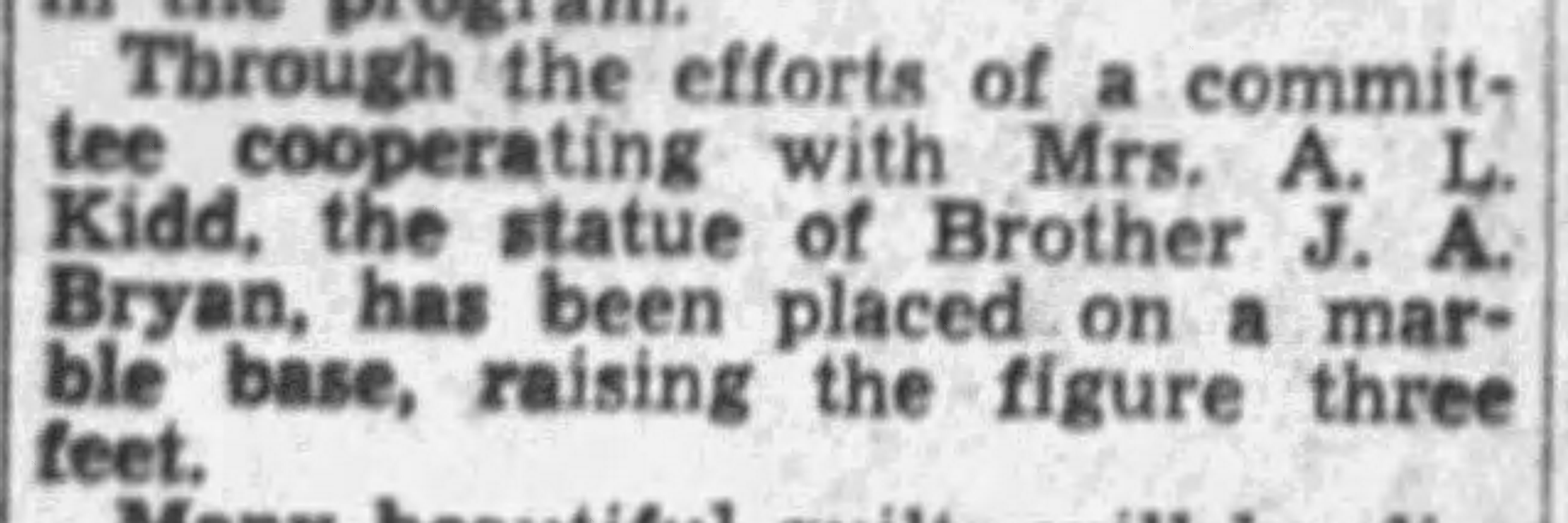 Statue Put on 3 Foot Pedestal